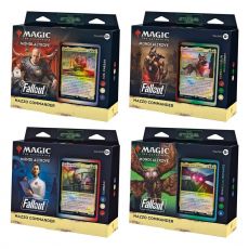 Magic the Gathering Univers infinis: Fallout Commander Decks Display (4) italian Wizards of the Coast