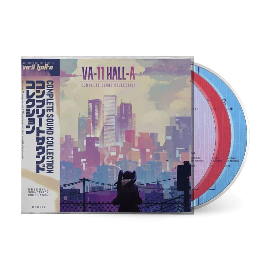VA-11 HALL-A Complete Sound Collection by Garoad 3xCD Black Screen Records