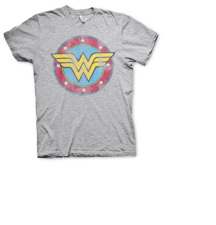 Wonder Woman t-shirt Distressed Logo L Hybris