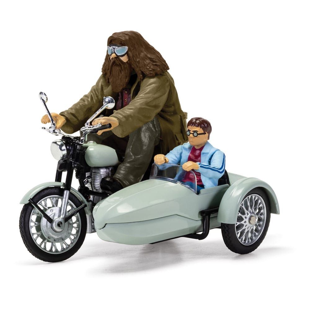 Harry Potter Die Cast Model 1/36 Hagrid's Motorcycle & Sidecar Corgi