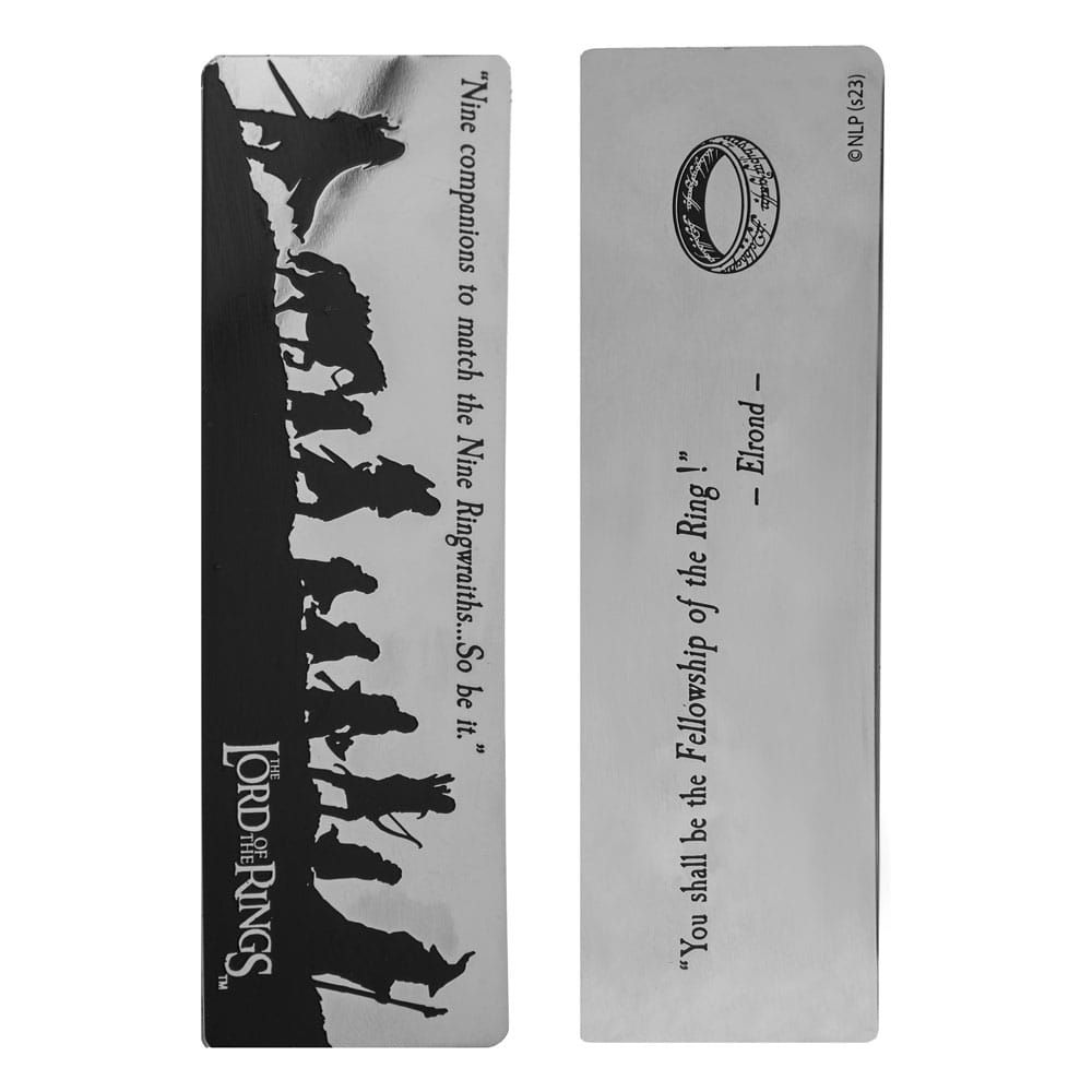 Lord of the Rings Bookmark Fellowship of the Ring 14 x 4 cm Cinereplicas