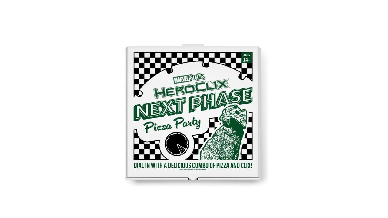 Marvel HeroClix Iconix: Marvel Studios Next Phase Pizza Party (She-Hulk) Wizkids