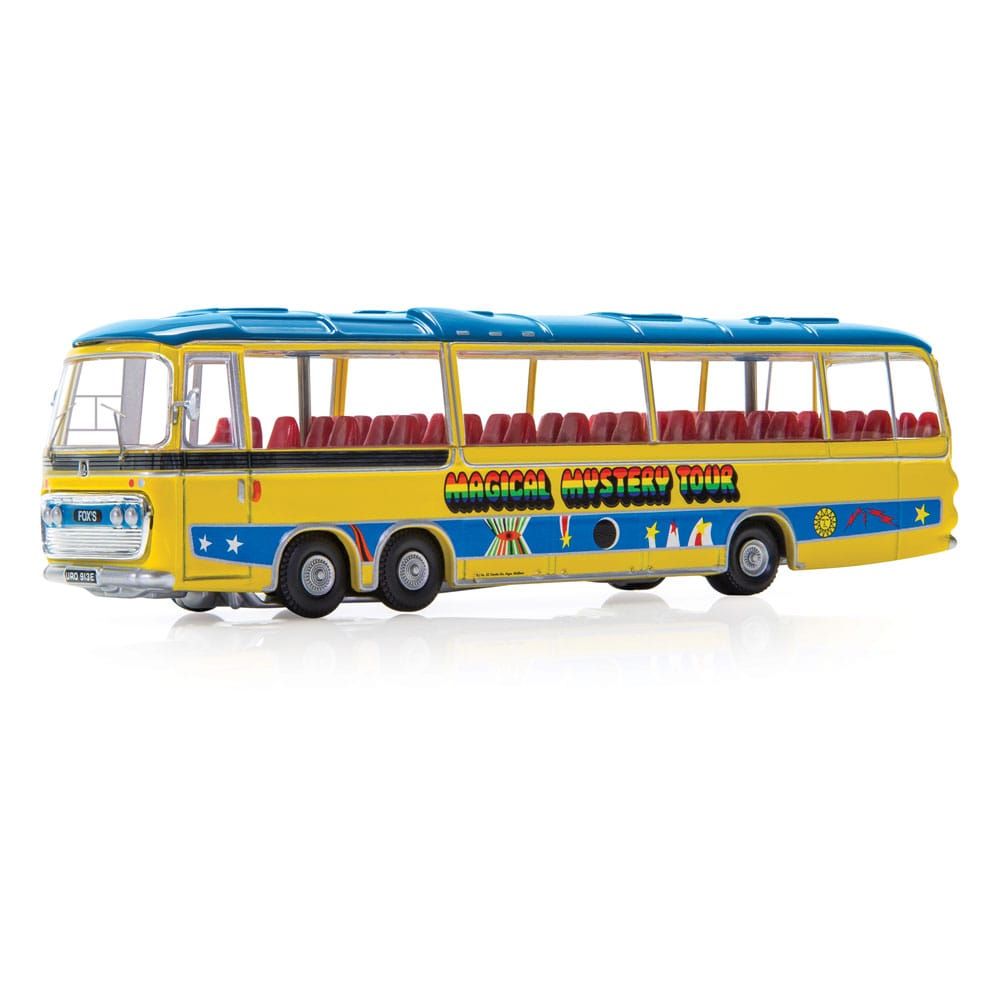 The Beatles Diecast Model 1/76 Magical Mystery Tour Bus Corgi