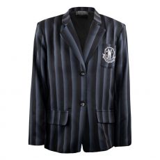 Wednesday Jacket Nevermore Academy black Striped Blazer Size S Cinereplicas