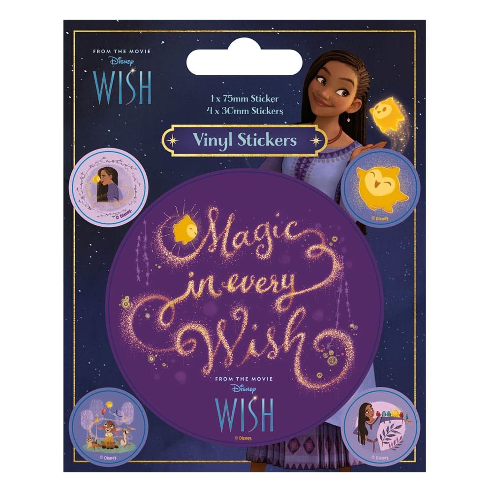 Wish Vinyl Sticker Pack Magic In Every Wish (10) Pyramid International