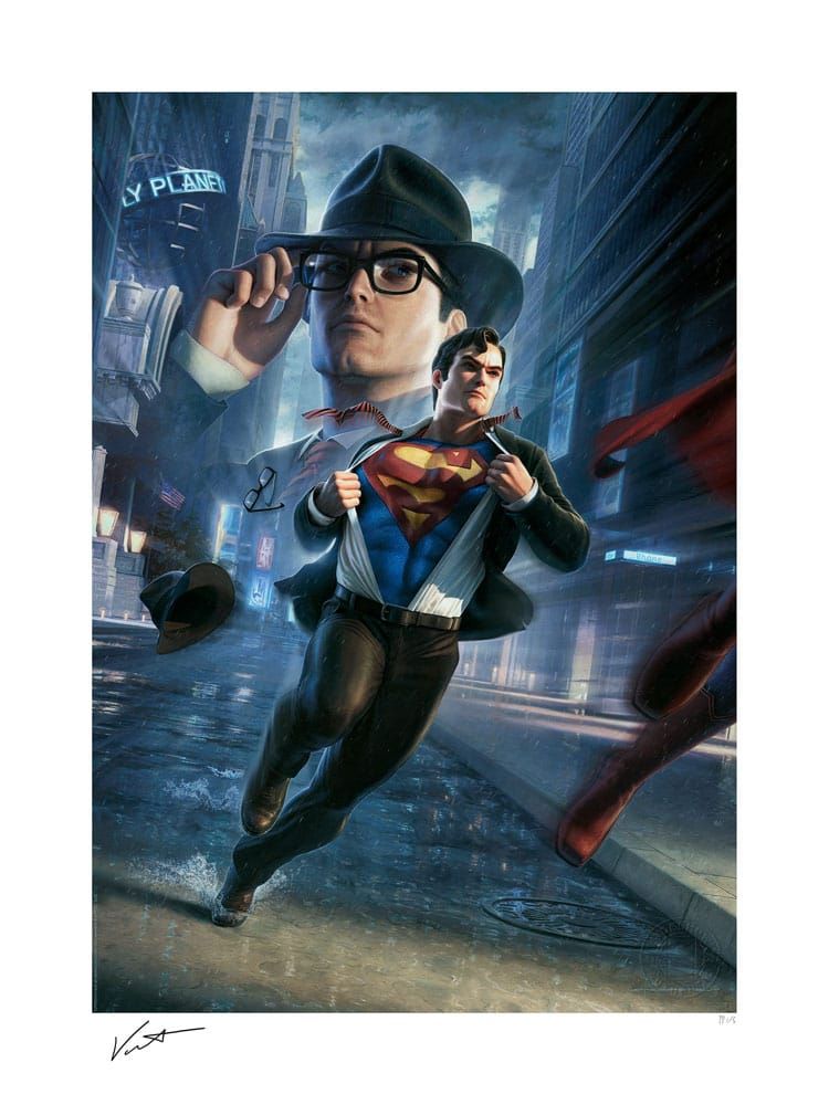 DC Comics Art Print Superman: Call To Action 46 x 61 cm - unframed VanderStelt Studio