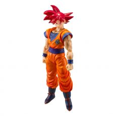 Dragon Ball Super S.H. Figuarts Action Figure Super Saiyan God Son Goku Saiyan God Instilled with the light of Reighteous Hearts 14 cm