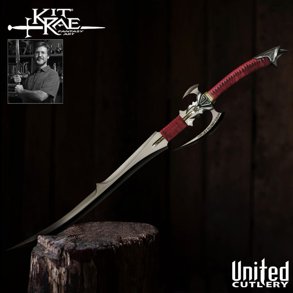 Kit Rae Swords of the Ancients Replica 1/1 Avoloch Sword Dark Edition 111 cm United Cutlery