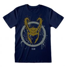 Loki T-Shirt Splatter Logo Size L