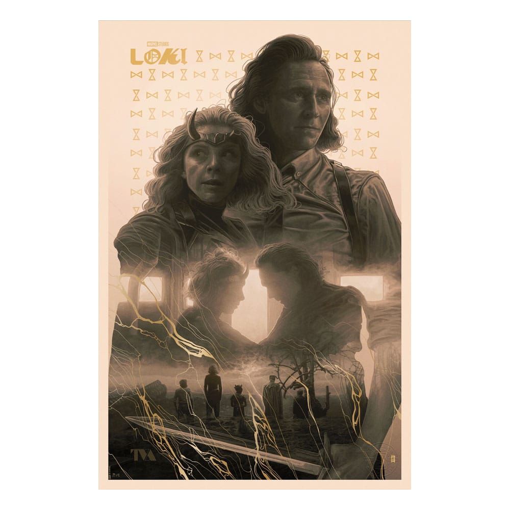 Marvel Art Print Loki & Sylvie: For All Time. Always. 41 x 61 cm - unframed Sideshow Collectibles
