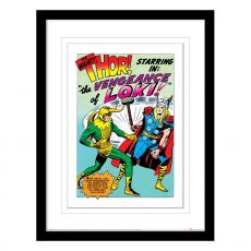 Marvel Collector Print Framed Poster Loki Comic