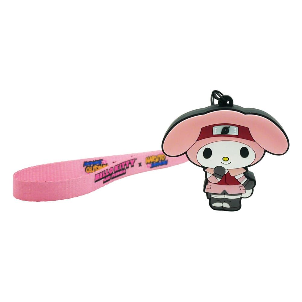 Naruto Shipudden x Hello Kitty PVC Keychain My Melody Sakura Teknofun