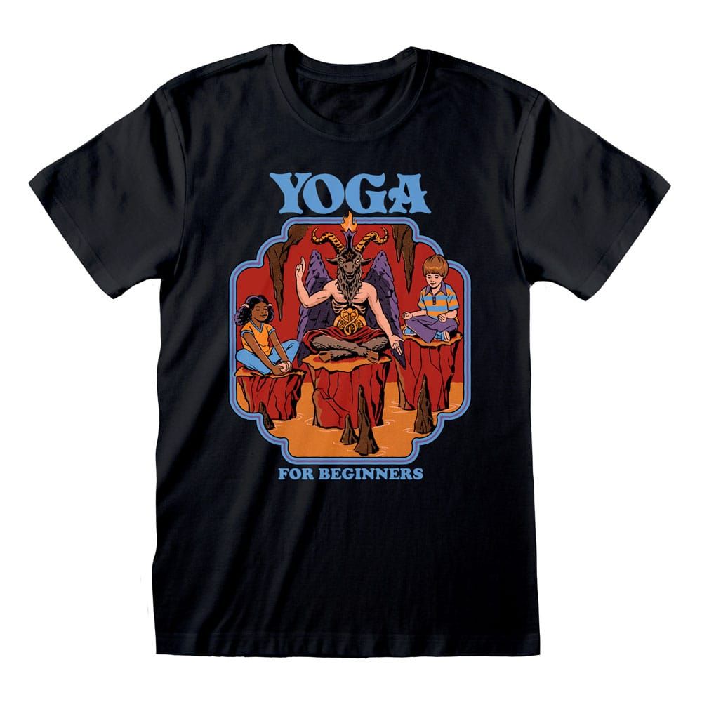Steven Rhodes T-Shirt Yoga For Beginners Size M Heroes Inc