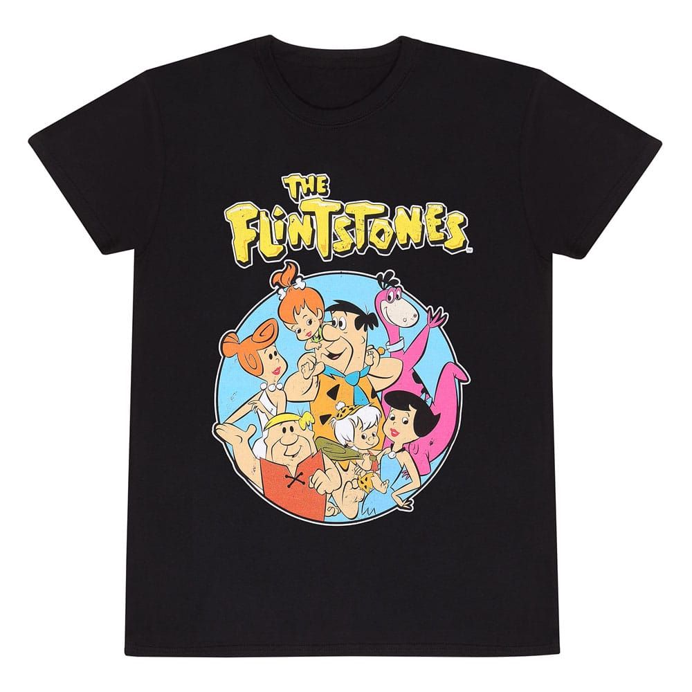 The Flintstones T-Shirt Family Circle Size M Heroes Inc