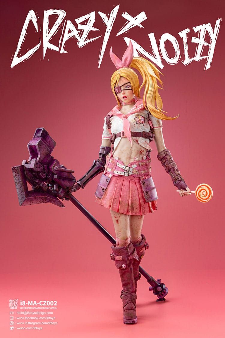 Mentality Agency Serie Action Figure 1/6 Candy Battle Damaged Ver. 28 cm i8 Toys