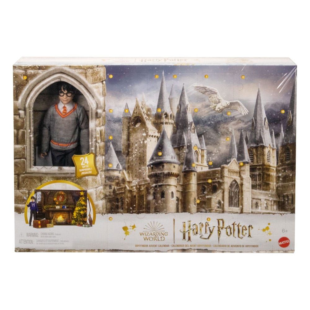 Harry Potter Doll with Advent Calendar Gryffindor Mattel