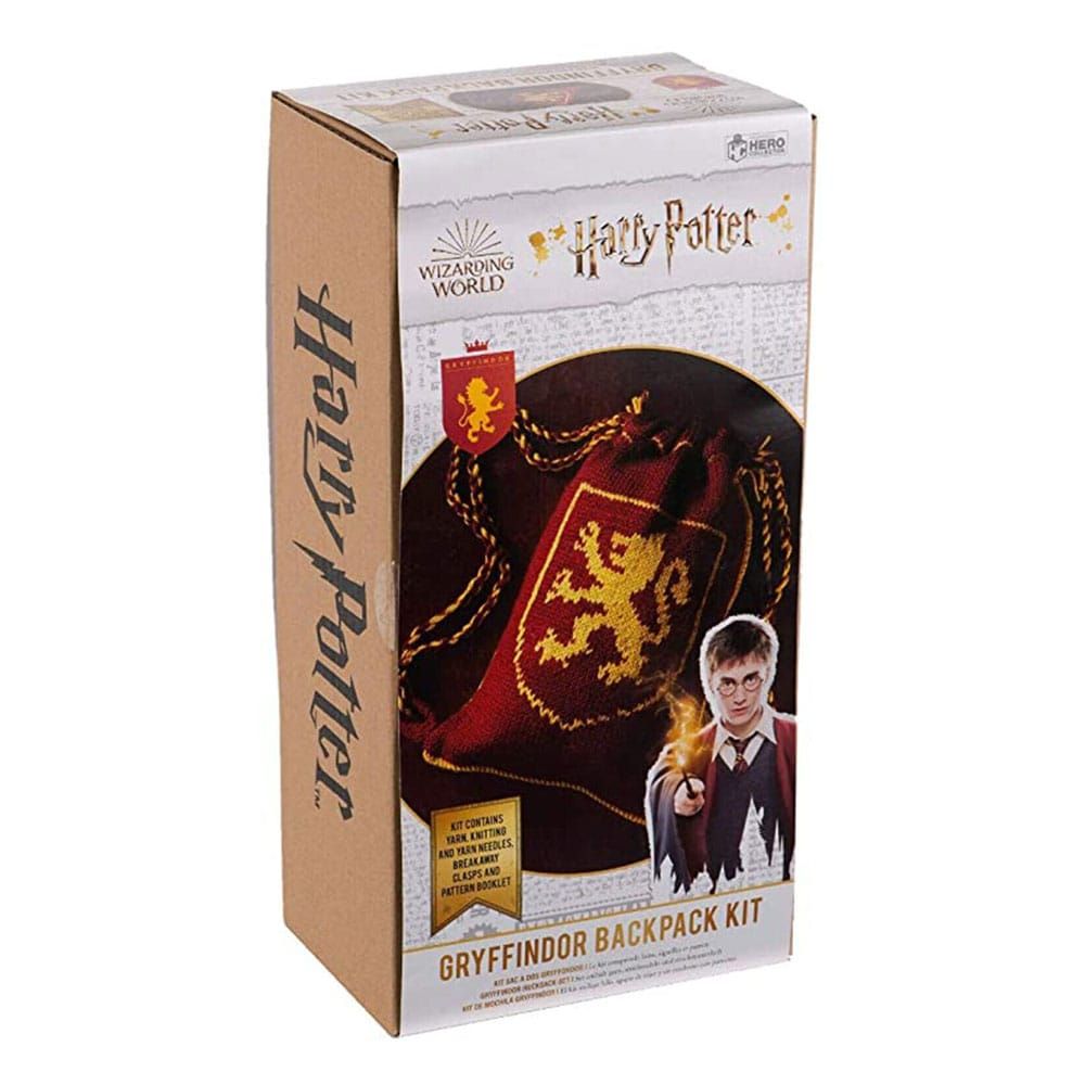 Harry Potter Knitting Kit Backpack Gryffindor Eaglemoss Publications Ltd.