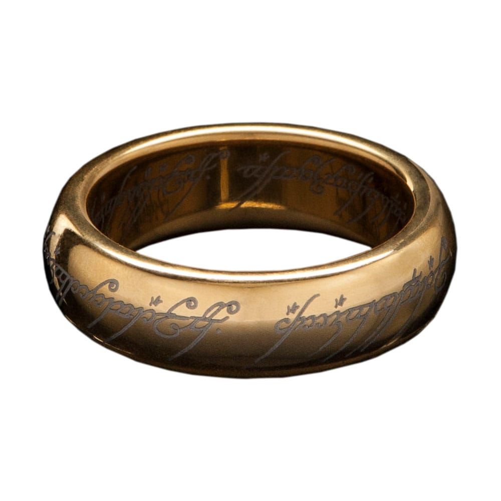 Lord of the Rings Tungsten Ring The One Ring (gold plated) Size 9 Weta Workshop