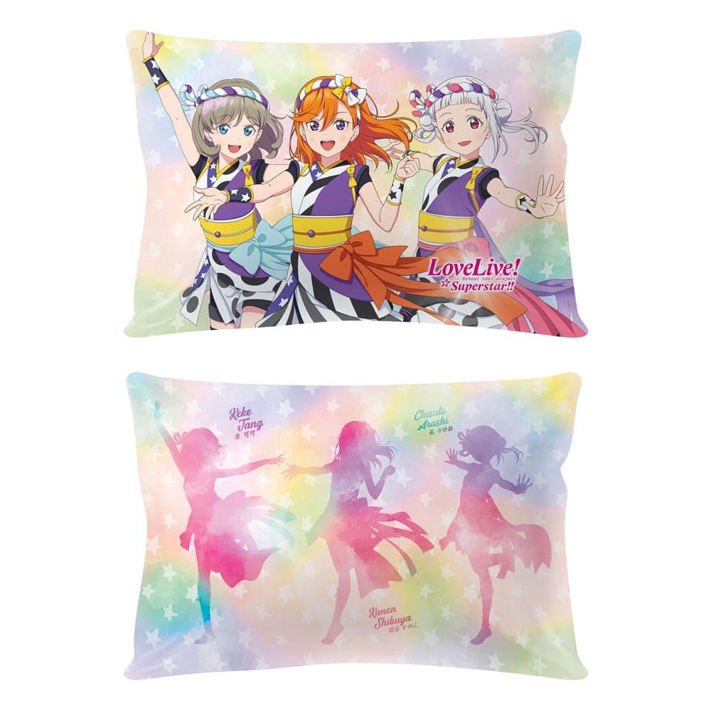 Love Live! Superstar!! Pillow Kissen Keke, Kanon, Chisato 50 x 35 cm POPbuddies