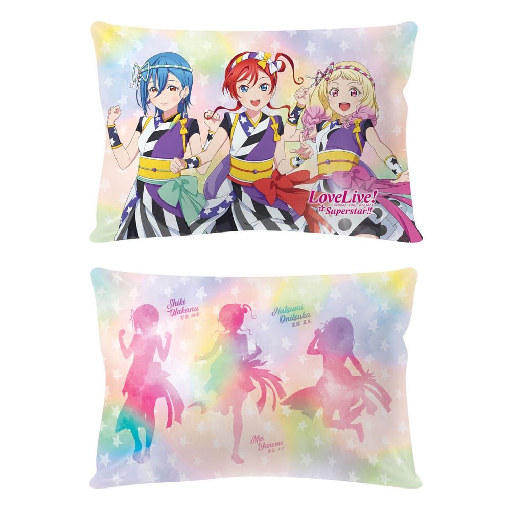 Love Live! Superstar!! Pillow Kissen Shiki, Mei, Natsumi 50 x 35 cm POPbuddies