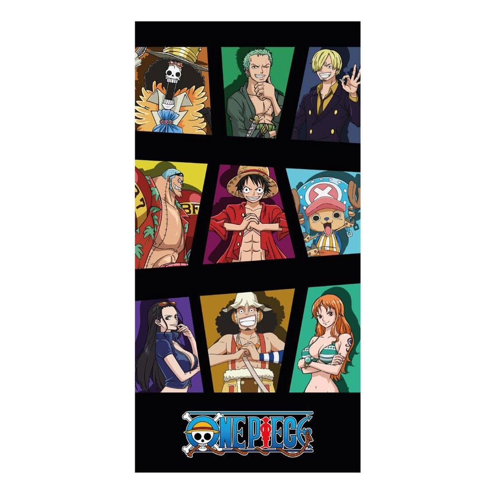One Piece Premium Towel Strawhat Crew 70 x 140 cm Cerdá