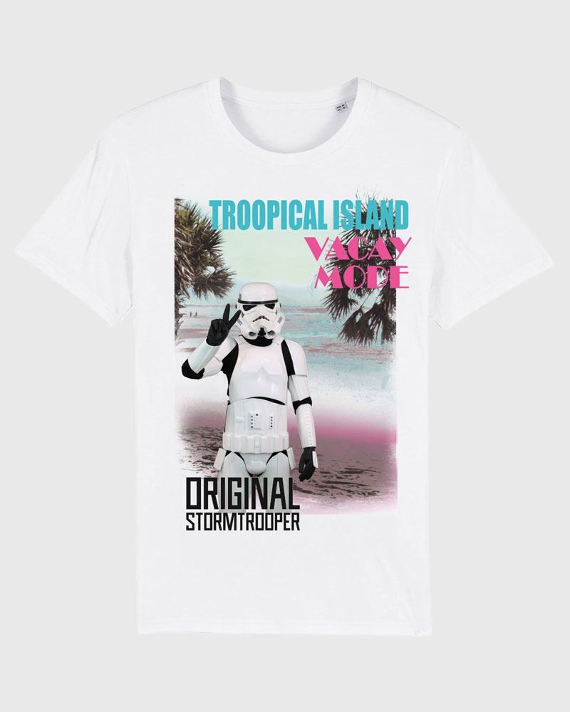 Original Stormtrooper T-Shirt Beach Trooper Size S ItemLab