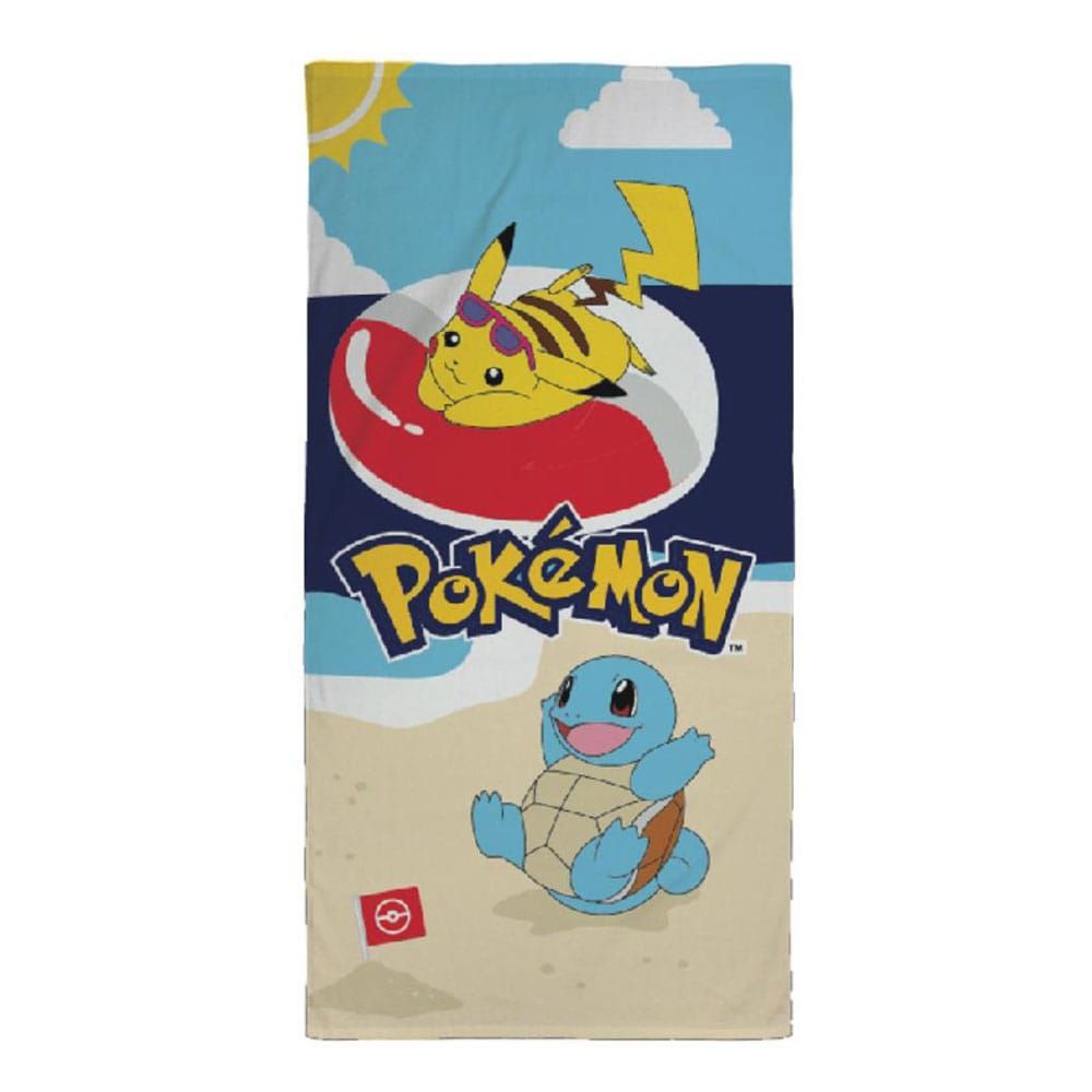 Pokemon Towel Pikachu, Schiggy 70 x 140 cm Cerdá