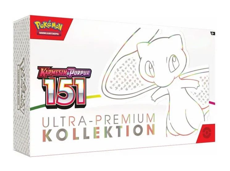 Pokémon TCG Karmesin & Purpur 151 Ultra Premium Collection *German Version* Pokémon Company International