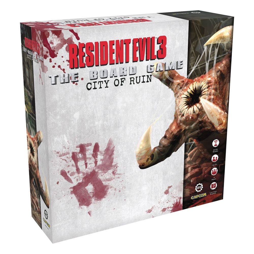 Resident Evil 3 The Board Game Expansion The City of Ruin *English Version* Steamforged Games