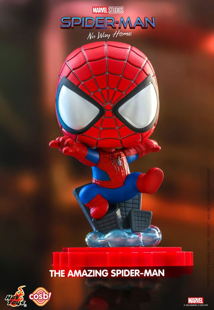 Spider-Man: No Way Home Cosbi Mini Figure The Amazing Spider-Man 8 cm Hot Toys