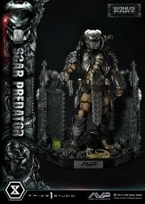 The Alien vs. Predator Museum Masterline Series Statue 1/3 Scar Predator Deluxe Bonus Version 93 cm Prime 1 Studio