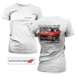 Dodge printed Girly Tee Red Challenger | S, M, L, XL, XXL