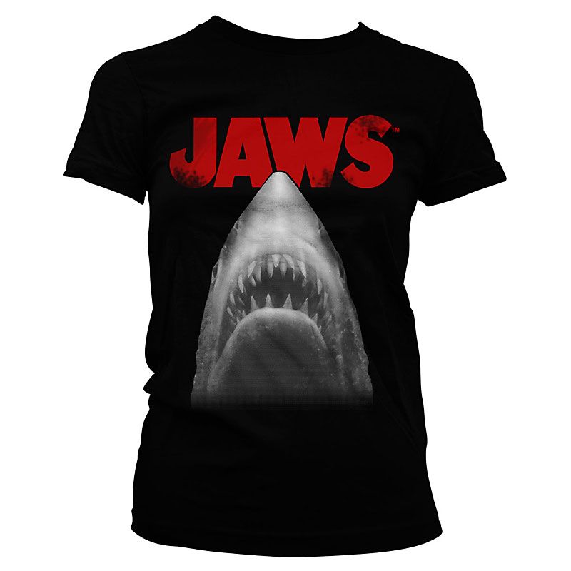 Jaws Printed Girly t-shirt Poster Licenced