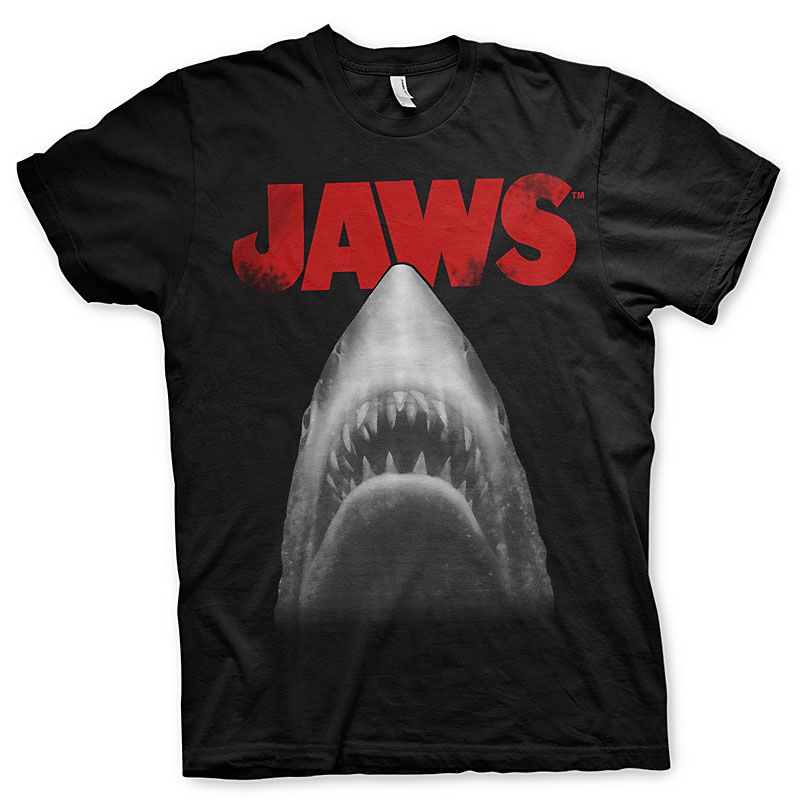 Jaws Printed t-shirt Poster Licenced