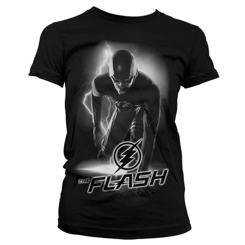 The Flash printed Girly Tee Ready Licenced