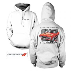 Dodge printed hoodie Red Challenger | S, M, L, XL, XXL