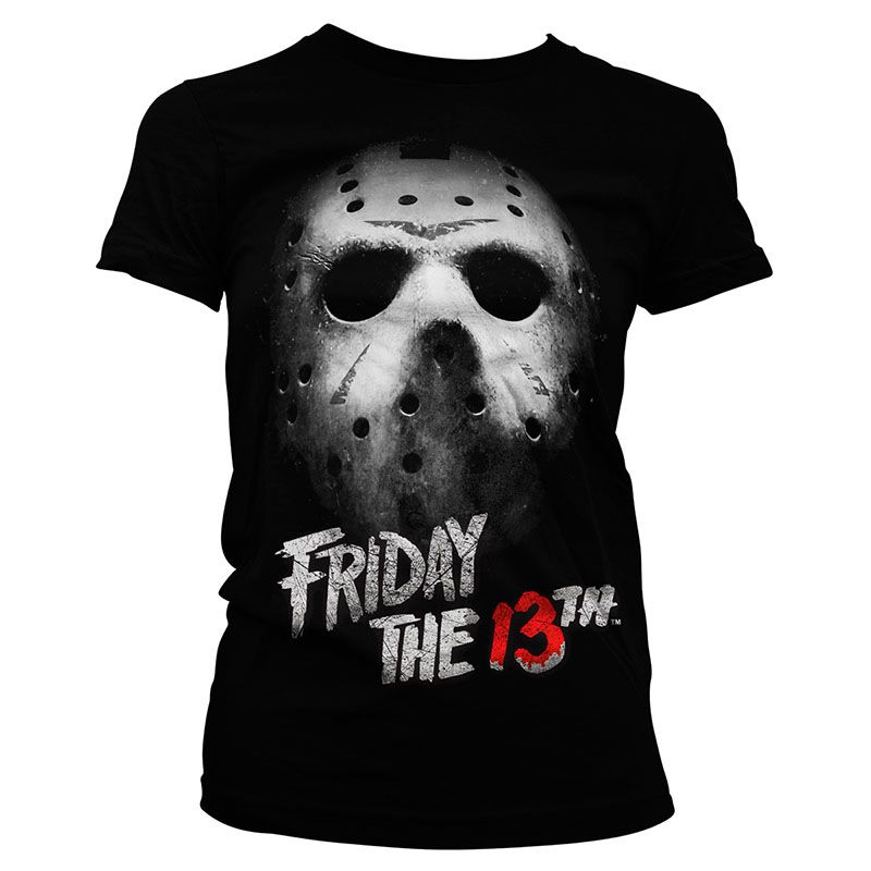 Friday The 13th printed T-Shirt Mask Licenced
