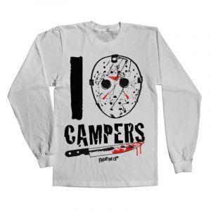 Friday The 13th printed Long Sleeve Tee I Jason Campers | S, M, L, XL, XXL