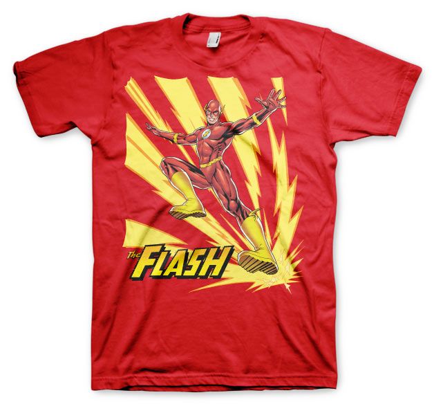 The Flash printed T-Shirt Jumping Licenced