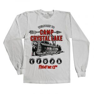 Friday The 13th printed Long Sleeve Tee Camp Crystal Lake | S, M, L, XL, XXL