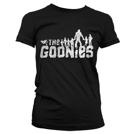 The Goonies Printed Girly t-shirt Logo Licenced