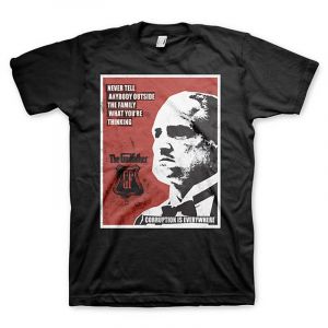 The Godfather Printed t-shirt Never Tell Anybody | S, M, L, XL, XXL