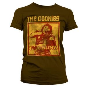 The Goonies Printed Girly t-shirt I Love Chunk | S, M, L, XL, XXL