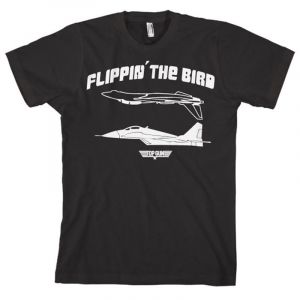 Top Gun Printed t-shirt Flippin The Bird | S, M, L, XL, XXL