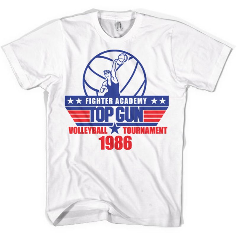 Top Gun Printed t-shirt Volleyball Tournament Licenced