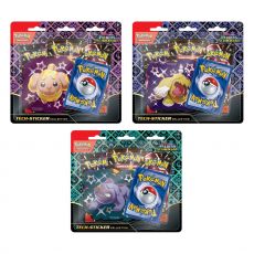 Pokémon TCG SV4.5 Tech Sticker Collection Display (12) *German Version*
