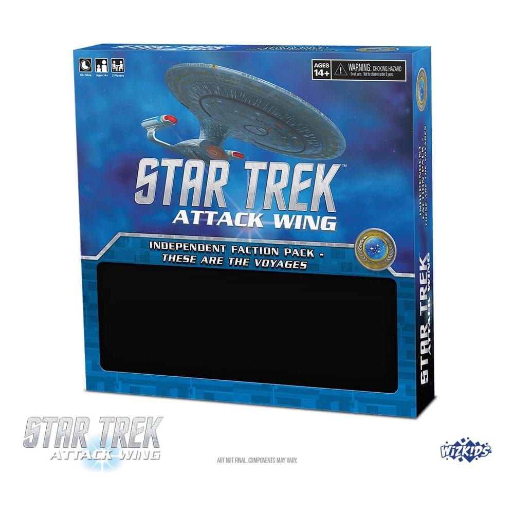 Star Trek Miniatures Game Expansion Attack Wing:Federation Faction Pack - These are the Voyages *English Version* Wizkids