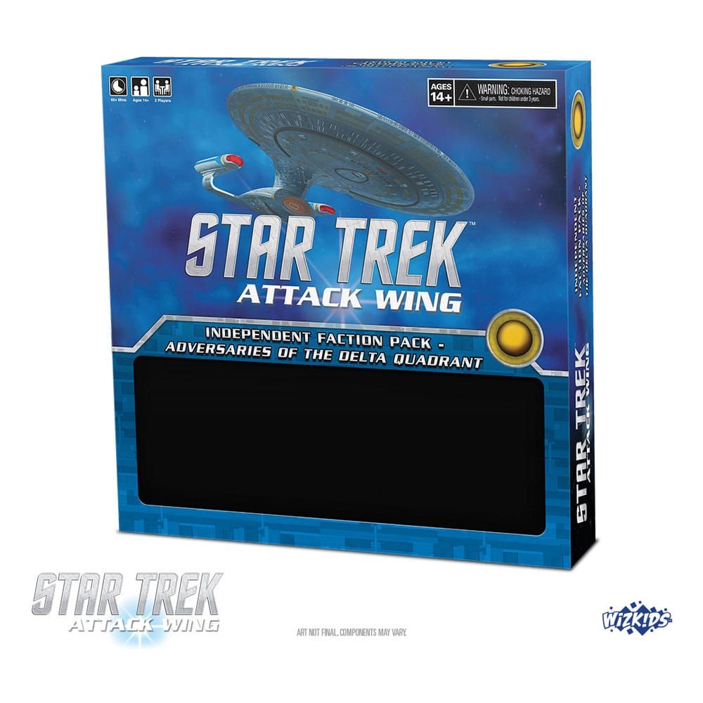Star Trek Miniatures Game Expansion Attack Wing: Independent Faction Pack - Adversaries of the Delta Quadrant *English Version* Wizkids