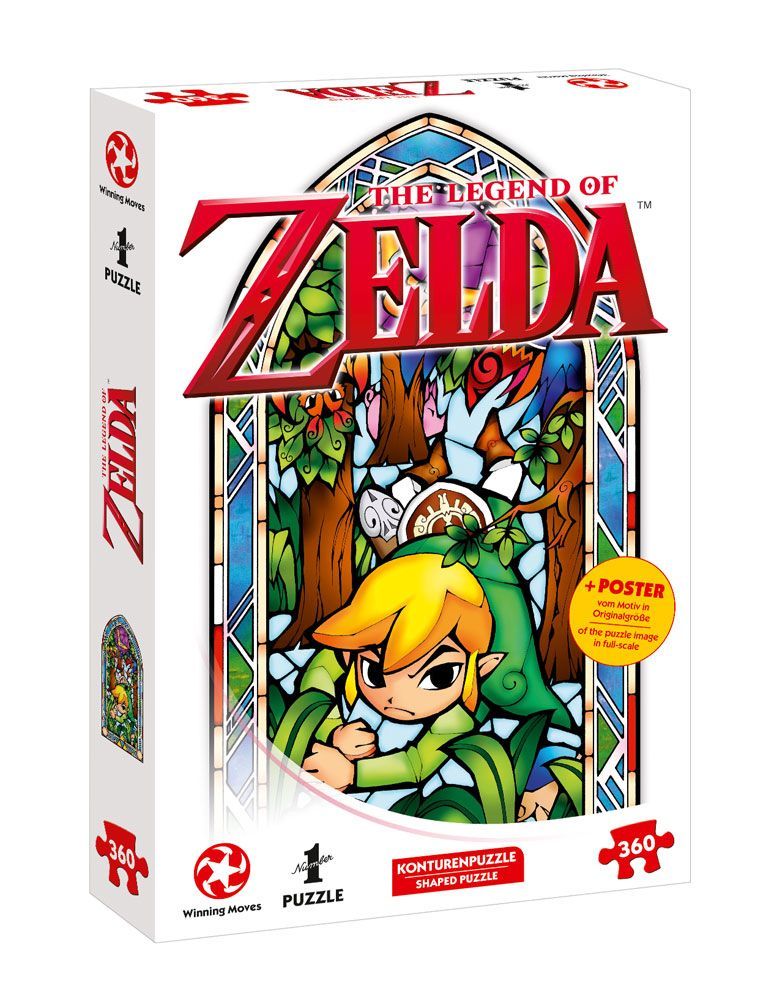 The Legend of Zelda Jigsaw Puzzle Link Boomerang Winning Moves