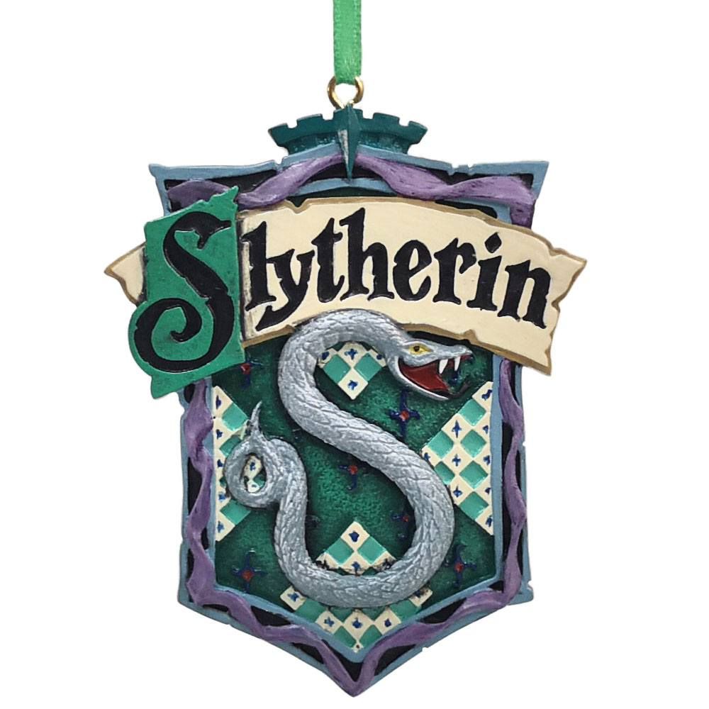 Harry Potter Hanging Tree Ornaments Slytherin Case (6) Nemesis Now